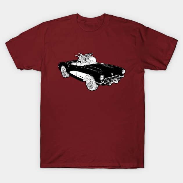 Dragon Corvette T-Shirt by Dragon Sales Designs 